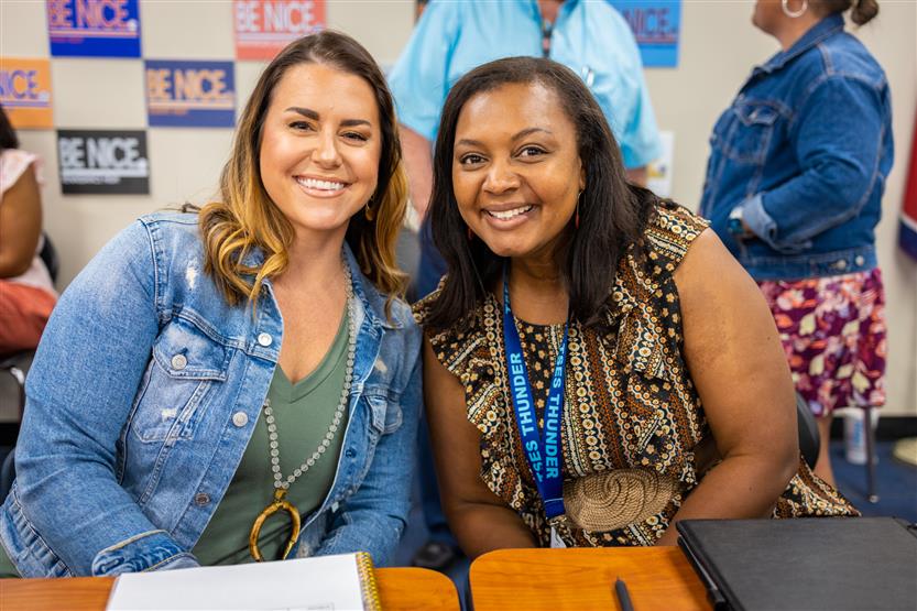 A PTO president and the Thompson's Station Elementary school principal